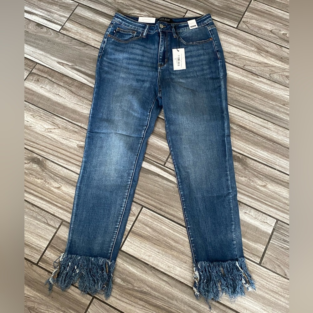 JB Fringe Relaxed Fit Jeans